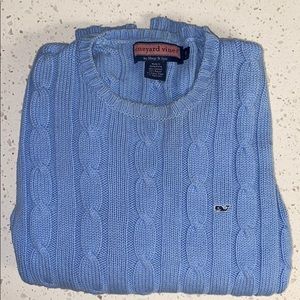 Light Blue Vineyard Vines Sweater